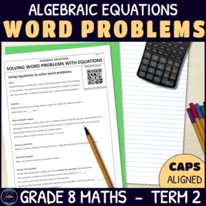 Solving Word Problems with Equations