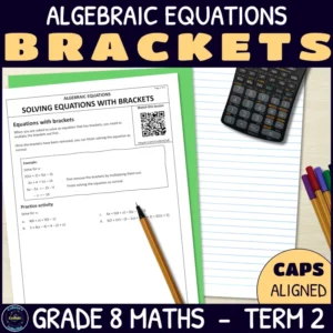 Solving Equations with Brackets lesson