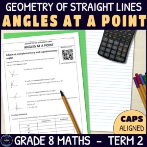 Angles at a point lesson