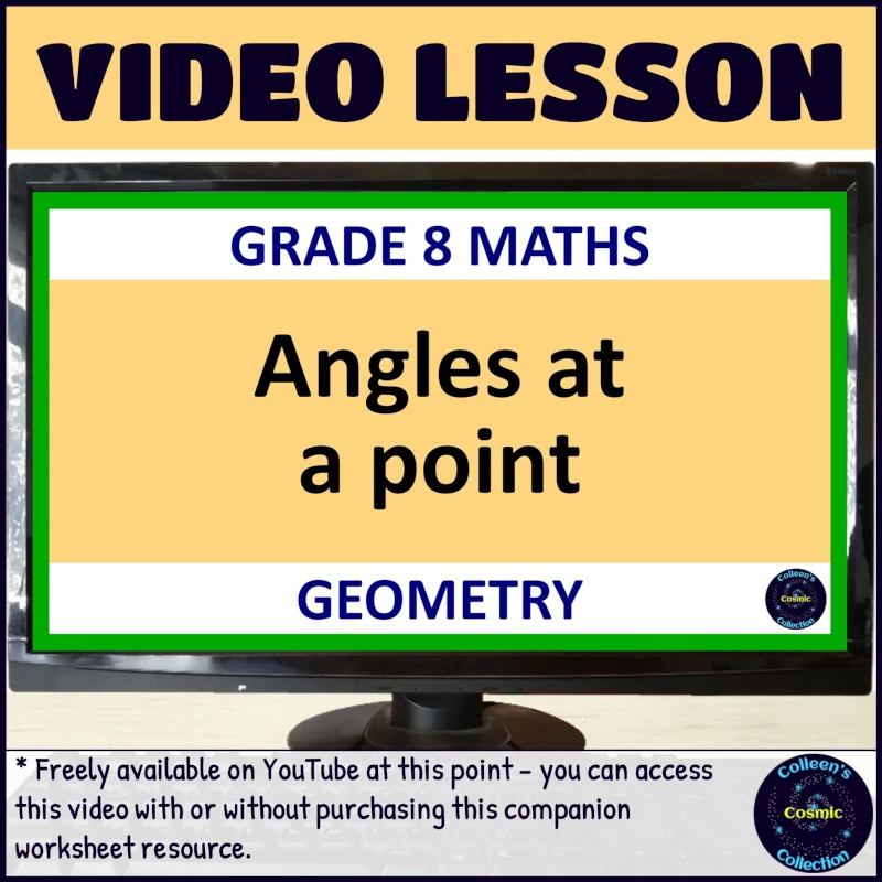 Angles at a point video lesson