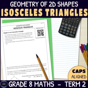 Isosceles Triangles lesson