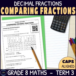Comparing Decimal Fractions
