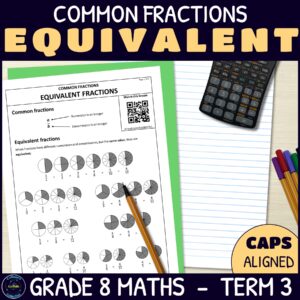 Equivalent Fractions lesson