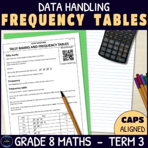 Tally Marks and Frequency Tables