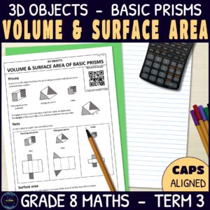 Volume and Surface Area of Basic Prisms