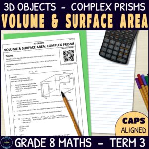 Volume and Surface Area of Complex Prisms