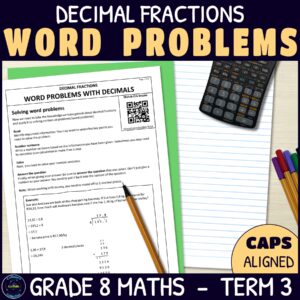 Word Problems with Decimal Fractions