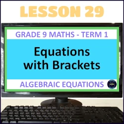 Solving Equations with Brackets video lesson