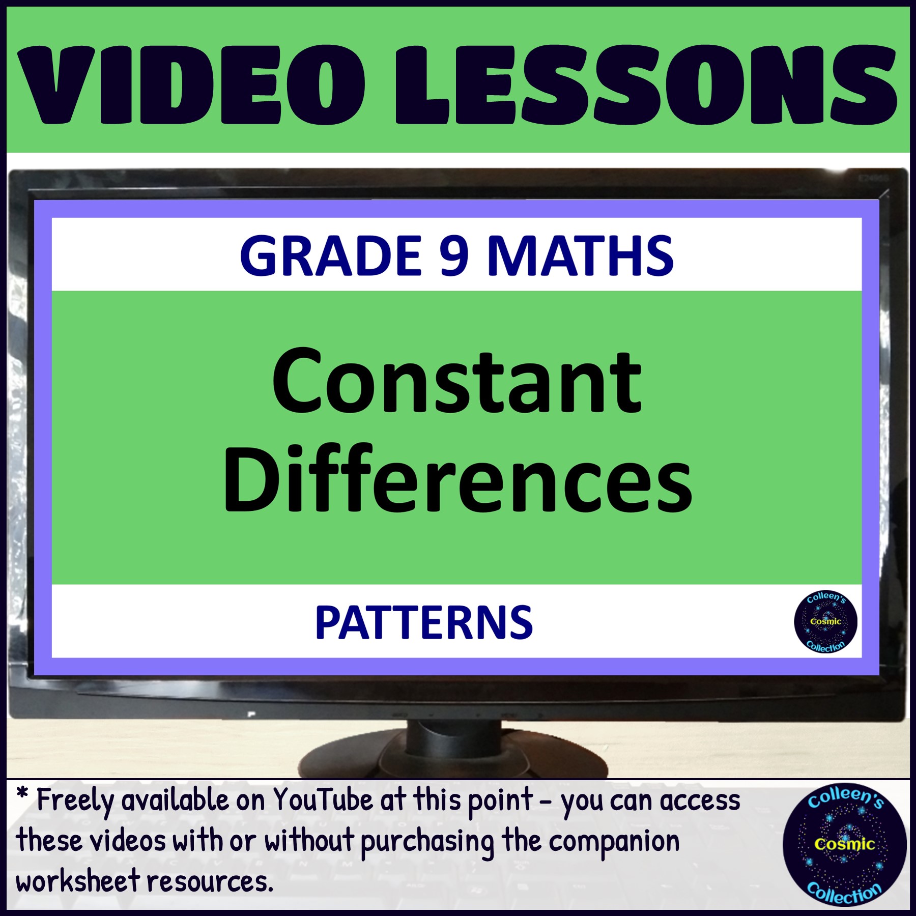 Grade 9 Maths Term 1 Patterns and Functions video lessons