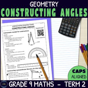 Constructing Angles