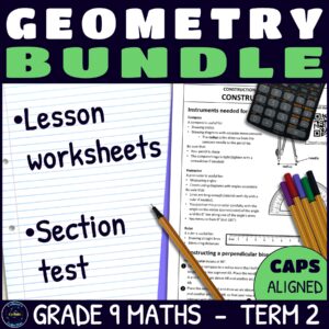 Grade 9 Maths Term 2 Geometry