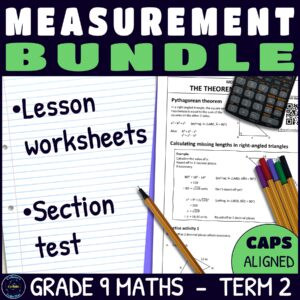 Grade 9 Maths Term 2 Measurement