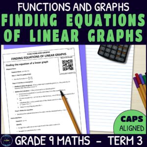 Finding Equations of Linear Graphs