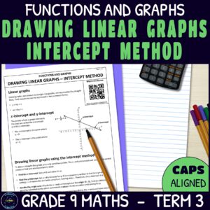 Drawing Linear Graphs Using the Intercept Method