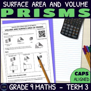 Surface Area and Volume of Prisms