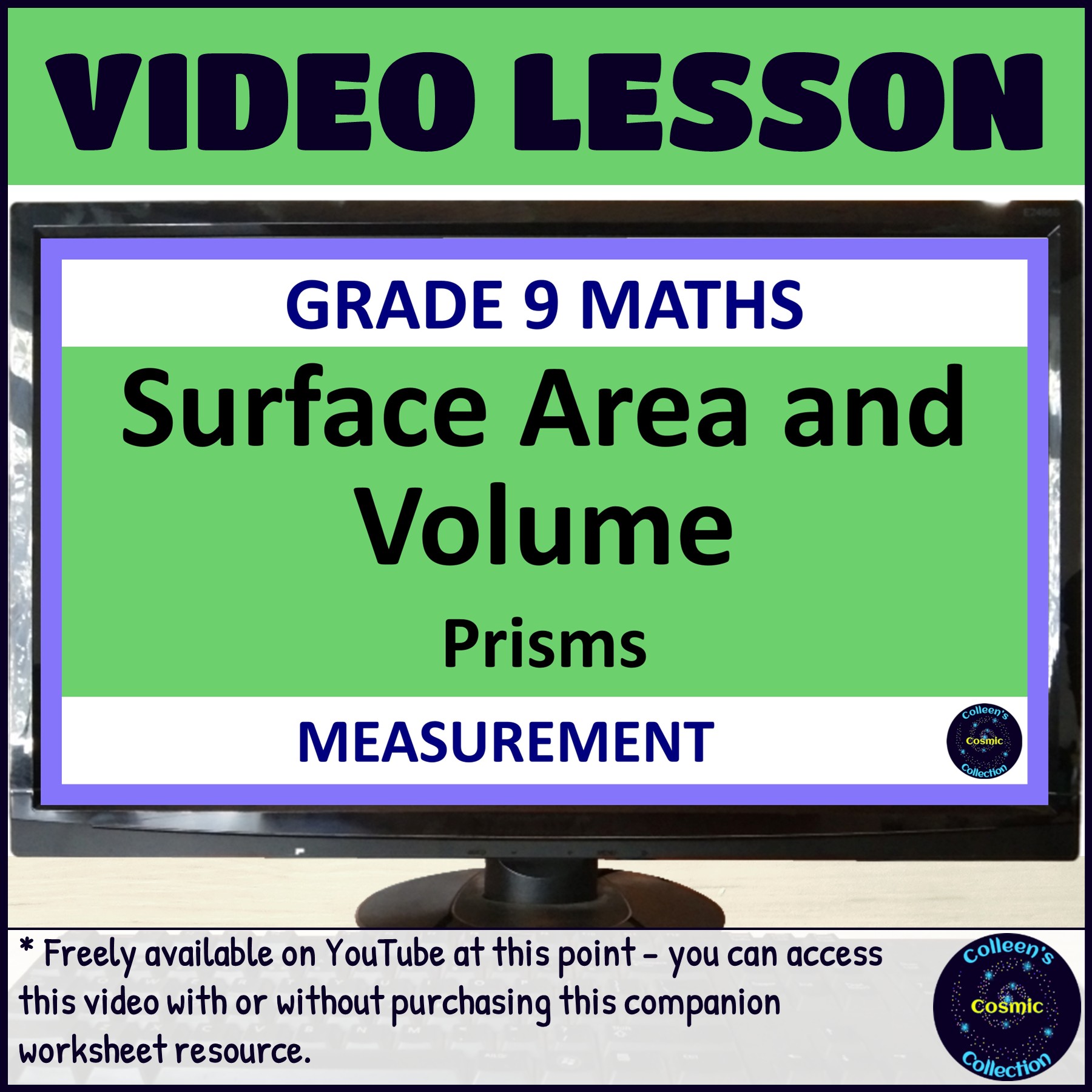 Surface Area and Volume of Prisms video lesson